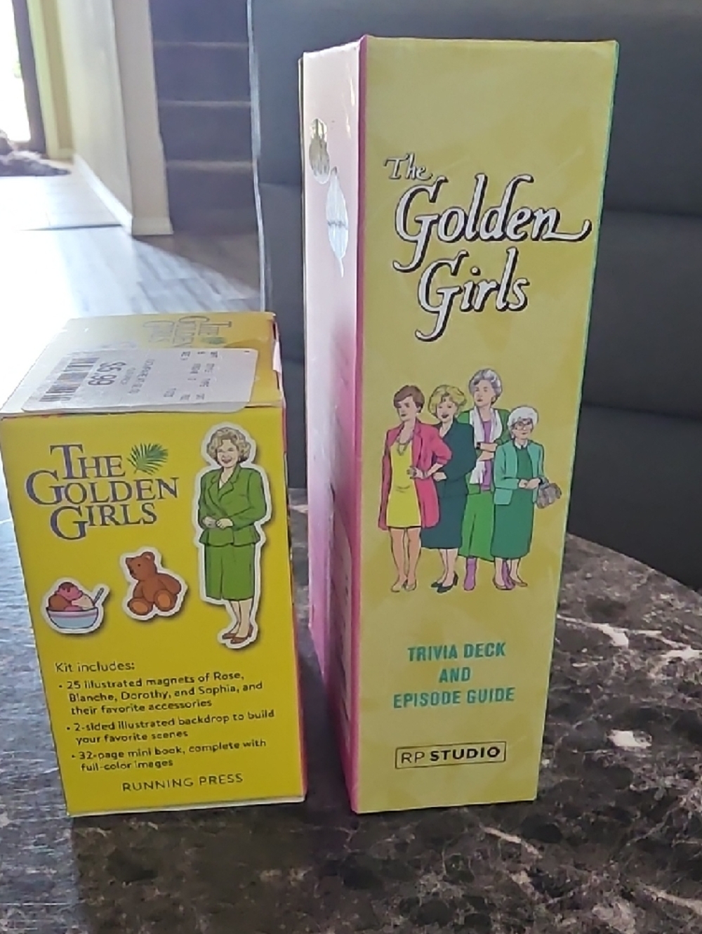 Trivia Deck & Magnet Set - Green, Yellow - Picture 4 of 4